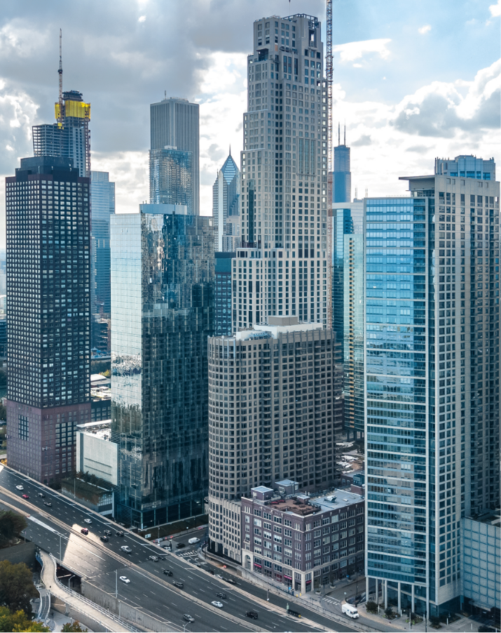 City of Chicago skyscrapers
